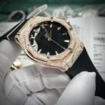 Hublot Replica 11 Watch Orlinski King Gold With Natural Diamonds 40mm - Image 5