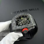 Richard Mille RM35-01 Replica Watch Carbon Case Fabric Nato StrapBBR Factory 44,5x50mm - Image 3
