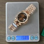 Rolex Day-Date 128235 Replica Watch Dial Chocolate Weight 158gram QF Factory 36mm - Image 2