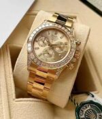 Rolex Cosmograph Daytona Oyster, 40 mm, yellow gold and diamondsReference 126598TBR(1:1 replica) - Image 4