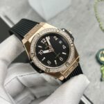Hublot Replica 1:1 Watch Big Bang One Click King Gold Diamond Bezel HBF 39mm - Image 2