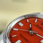 Rolex Replica Watch Oyster Perpetual 126000 Red Dial Clean Factory 36mm - Image 4
