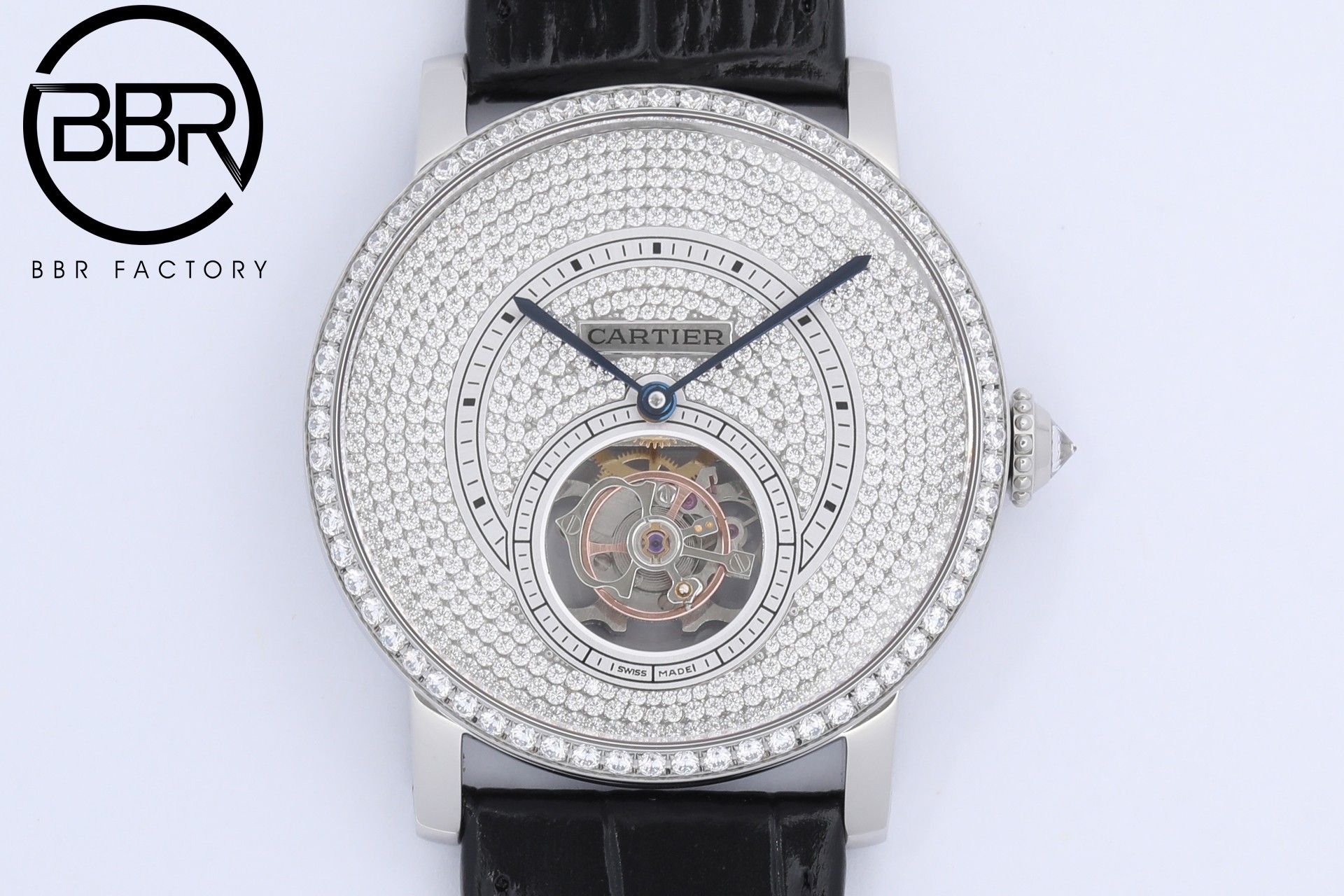 0F47EFC7-B1E7-35B4-AE3D-24CAE361A0A3.jpg ROTONDE DE CARTER Collection – Reference – HPI00593 – Cartier One Piece Tourbillon(1:1 replica) - Image 1