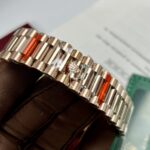 Rolex Replica 11 Watch Day-Date Chocolate Dial Diamond Numbers EW 40mm - Image 7