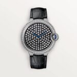 fake cartier watch Ballon Bleu de Serti Vibrant watch 42 mm Manufacture manual winding mechanical movement(1:1 replica)