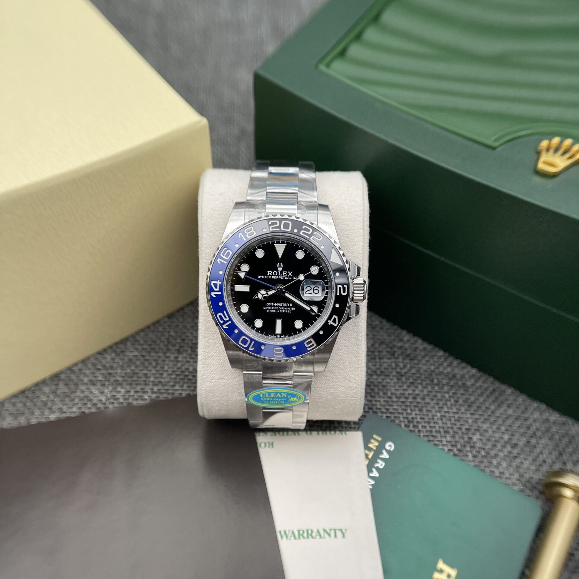 0FF5E3DF-9A35-1EE1-27E6-6599B7E2D349.jpg Rolex GMT-Master II 116710BLNR Replica Watch Batman 40mm - Image 1