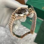 Rolex Day-Date 228235 Rose Gold Chocolate Dial Replica Watch V2 GM Factory 40mm - Image 3