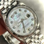 Rolex DateJust 126234 Luxury Replica Watches Mother Of Pearl   Moissanite Dial VS Factory 36mm - Image 6