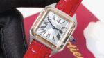 Santos Demoisell Santos Collection – Stainless Steel Mini Model Red(1:1 replica) - Image 2