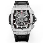 Hublot SPIRIT OF BIG BANG Chronograph, 45 mm Textured rubber strap(1:1 replica)