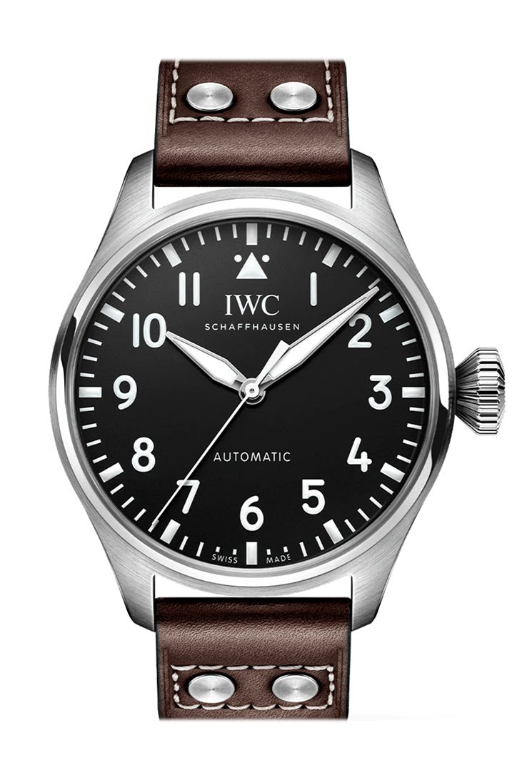 117610C6-1D52-6AD5-7746-D0FC2CA99A87.jpg IWC Big Pilot Black Dial Watch IW329301(1:1 replica) - Image 1