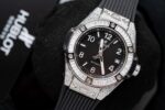 Hublot Replica Watch Big Bang One Click Black Dial Rubber Strap 39mm - Image 2