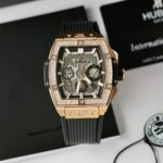 Hublot Spirit Of Big Bang King Gold Custom Moissanite Diamonds Hong Kong 42mm - Image 4