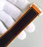 Replica Omega OMF Planet Ocean 42mm Black/Orange Bezel Black Dial Nylon Strap A8900 - Image 5