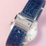 Hublot Replica 11 Watch Classic Fusion Women s Full Diamond Moissanite Blue 33mm - Image 9