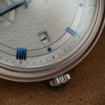 Omega De Ville Prestige Power Reserve Replica 11 Watch Blue Leather Strap 39.5mm - Image 4