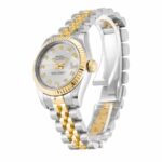 Rolex Datejust 179173 Yellow Gold   Diamond Silver Dial Replica - Image 2