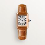 Tank Louis fake cartier watch small model Manufacture mechanical movement(1:1 replica)