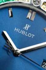 Hublot Classic Fusion Titanium Rainbow Refined Synthentic Gemstones Bezel Best Copy 42mm - Image 10