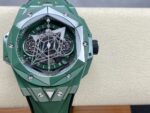 Hublot Big Bang Sang Bleu II Replica Watch Ceramic Green 44mm - Image 2