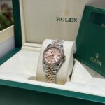 Rolex DateJust Women s High Quality Fake Watch Sunburt Dial Jubilee Strap 31mm - Image 4
