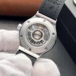 Hublot Replica Watch Classic Fusion Full Diamond Moissanite Black 38mm - Image 5