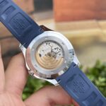 Patek Philippe Replica 1:1 Watch Aquanaut 5168G Blue Dial Rubber Strap 42mm - Image 4