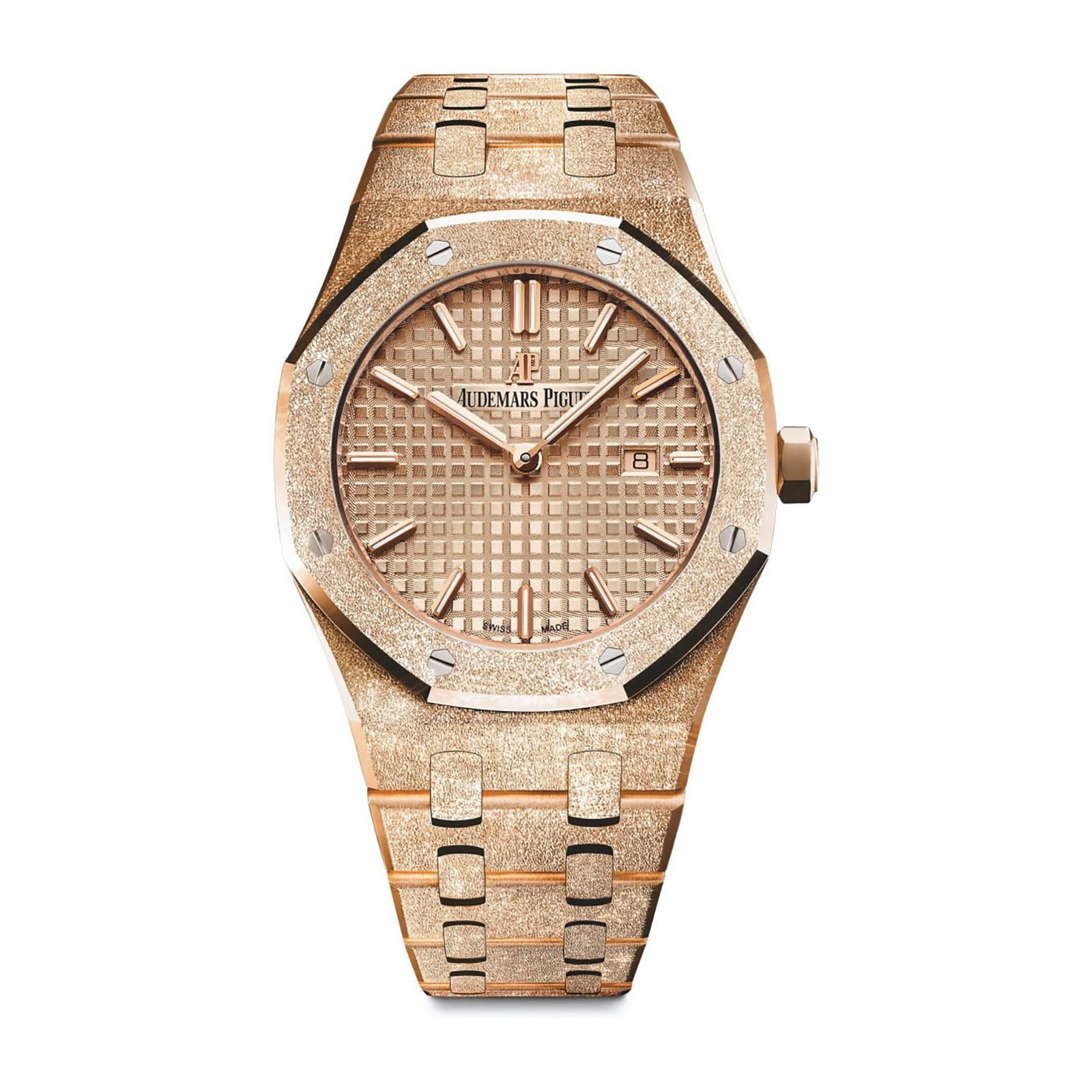 14129F64-65A0-D673-5CE1-032A85418832.jpg Audemars Piguet Replica Watch Royal Oak Frosted Gold Quartz(1:1 replica) - Image 1