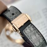 Hublot Replica 11 Watch Classic Fusion King Gold Women s Grey Dial Diamond Bezel 33mm - Image 7