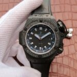 Replica Hublot King Power OceanGraphic 4000 CF V6F Blue Markers Rubber Strap A7750