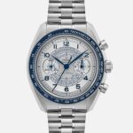 Speedmaster Chronoscope Co-Axial Master Chronometer Chronograph 43mm With Blue Accents On Bracelet(1:1 replica)