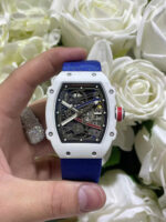 Richard Mille Best Replica Watch RM67-02 White Carbon Weight 37 Grams 38.7??47.52mm - Image 2