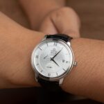 Omega De Ville Prestige Power Reserve Replica 11 Watches White Dial Leather Strap 39.5mm - Image 5