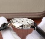 Replica IWC Vintage IW544805 White Dial Black Leather Strap - Image 7