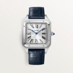 fake cartier watch Santos-Dumont extra-large model Manufacture mechanical movement with manual winding(1:1 replica)