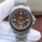 Replica Rolex Submariner Commando Gray Dial Ceramic Bezel SS Bracelet A2836