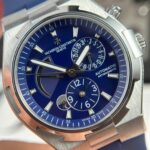 Vacheron Constantin Best Replica Watch Overseas Dual Time 47450 Blue 9F Factory 42mm - Image 4