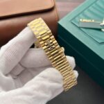 Rolex DateJust Mother Of Pearl Dial Replica Watch With Diamonds 36mm - Image 6