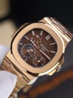 Patek Philippe Nautilus 5712R Replica Watch Dial Brown PPF Factory 40mm - Image 4