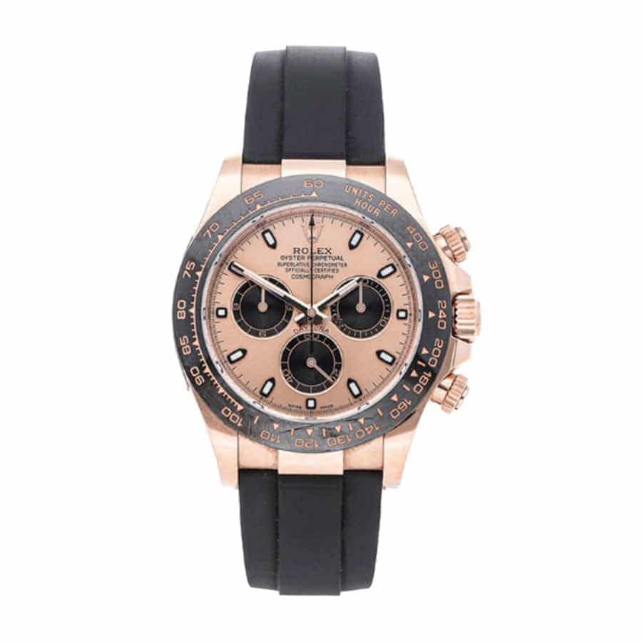 173BA0E3-D207-4244-E8F9-E678542B5FF7.jpg Rolex Daytona Cosmograph 116515LN Rose Gold Dial Replica - Image 1