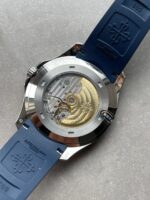 Replica PATEK PHILIPPE Aquanaut 5168G 42mm SS ZF 1:1 Best Edition Blue Dial on Blue Rubber Strap 324CS - Image 11