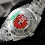 Rolex DateJust Best Copies Watch Dial Wimbledon Encrusted Moissanite Hong Kong 41mm - Image 8