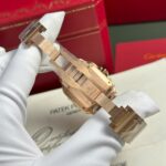 Cartier Santos Rose Gold Replica 11 Watch Dial White BV Factory 35mm - Image 12