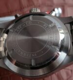 Replica IWC V6 Pilot Chrono IW377704 Black Dial SS Bracelet A7750 - Image 6
