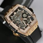 Hublot Spirit Of Big Bang King Gold Custom Moissanite Diamonds Hong Kong 42mm - Image 5