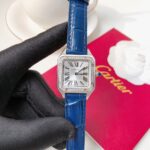 Santos Demoisell Santos Platinum Diamonds – Stainless Steel Mini(1:1 replica) - Image 7