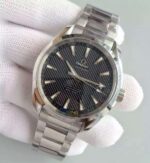 Replica Omega XF Seamaster CO-AXIAL Master PyeongChang 2018 Black Dial SS Bracelet A8500 - Image 2