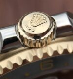 Replica Rolex GMT-Master II 116713 LN Black Ceramic Thick YG Wrapped Noob A3186 - Image 12