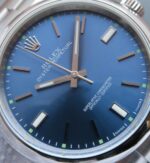 Replica Rolex Oyster Perpetual 39mm 114300 Blue Dial on SS Bracelet SH3132 - Image 3