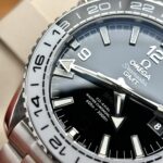 Omega Replica 1:1 Watch Seamaster Planet Ocean GMT Black Dial 43.5mm - Image 4